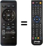 Replacement remote control AZ787