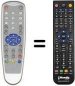 Replacement remote control SCHNEIDER DTR325