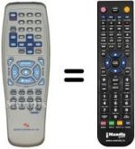 Replacement remote control Dual HCS400