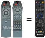 Replacement remote control Seg LASVEGAS
