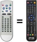 Replacement remote control Daewoo 2122