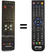 Replacement remote control Samsung MF59-00286A