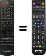 Replacement remote control Thomson HT450