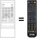 Replacement remote control Formenti REMCON093