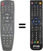 Replacement remote control Marantz DV3100