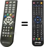 Replacement remote control STOREX AIVX370HDW