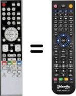 Replacement remote control HVS57541