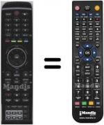 Replacement remote control HVS57650