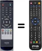 Replacement remote control Fonestar WHV14815W
