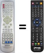 Replacement remote control HVS54675