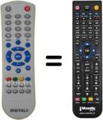 Replacement remote control XK-97685
