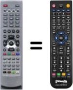 Replacement remote control HVS53530