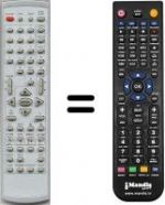 Replacement remote control HVS54203