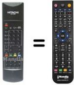 Replacement remote control HVS54632