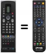 Replacement remote control HVS54963