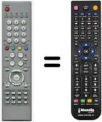 Replacement remote control Samsung HVS54911
