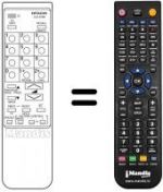 Replacement remote control SEC2466