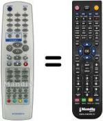 Replacement remote control SEC3416