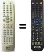 Replacement remote control LG SEC14629