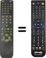 Replacement remote control SEC3308