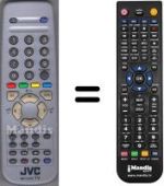 Replacement remote control JVC WHV3209