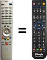 Replacement remote control Loewe SEC3479
