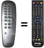 Replacement remote control Philips SEC0543