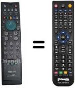 Replacement remote control Philips SEC15920