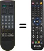 Replacement remote control SEC2422