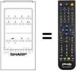 Replacement remote control SEC14177