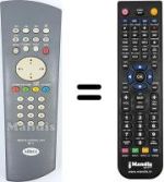Replacement remote control WHV5072