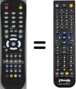 Replacement remote control WHV14528