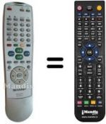Replacement remote control SEC15037
