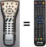 Replacement remote control SEC0879