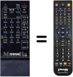 Replacement remote control Toshiba SEC2270