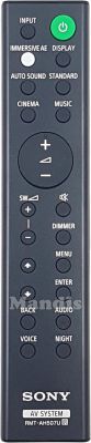 Original remote control SONY RMT-AH507U (100422111) Original remote control SONY RMT-AH507U (100422111)