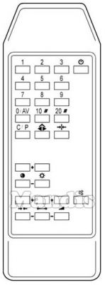 Original remote control LG 105520B Original remote control LG 105520B