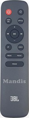 Original remote control JBL 105001717