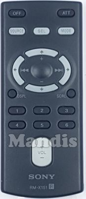 Original remote control SONY RMX151 (147907714) Original remote control SONY RMX151 (147907714)