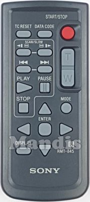 Original remote control SONY RMT-845 (148754013) Original remote control SONY RMT-845 (148754013)