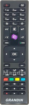 Original remote control TECHWOOD RCA48105 (23480574)