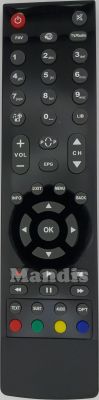 Original remote control TECHWOOD RC2712 (30073061)