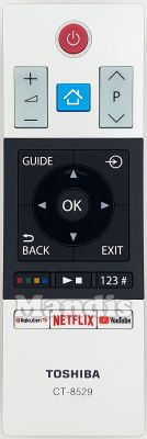 Original remote control TOSHIBA CT-8529 (30099678)