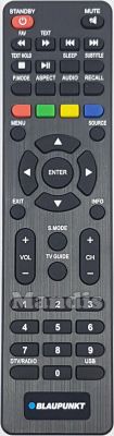Original remote control BLAUPUNKT RMCCBU0001N (30604011CXUMC001)