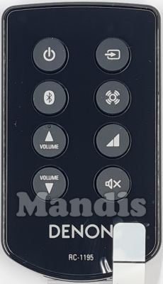 Original remote control DENON RC-1195 (30701020100AD)