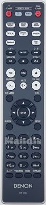 Original remote control DENON RC-1215 (30701024000AS)