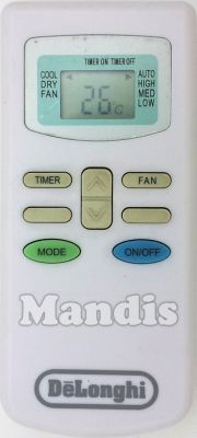 Original remote control DELONGHI 1090110003-R (5551015500)