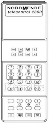 Original remote control THOMSON TC2300 (583437)