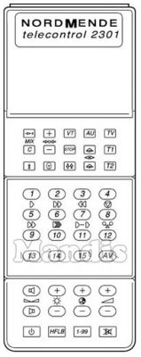 Original remote control THOMSON TC2301 (583449)