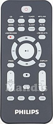 Original remote control PHILIPS 996510056564